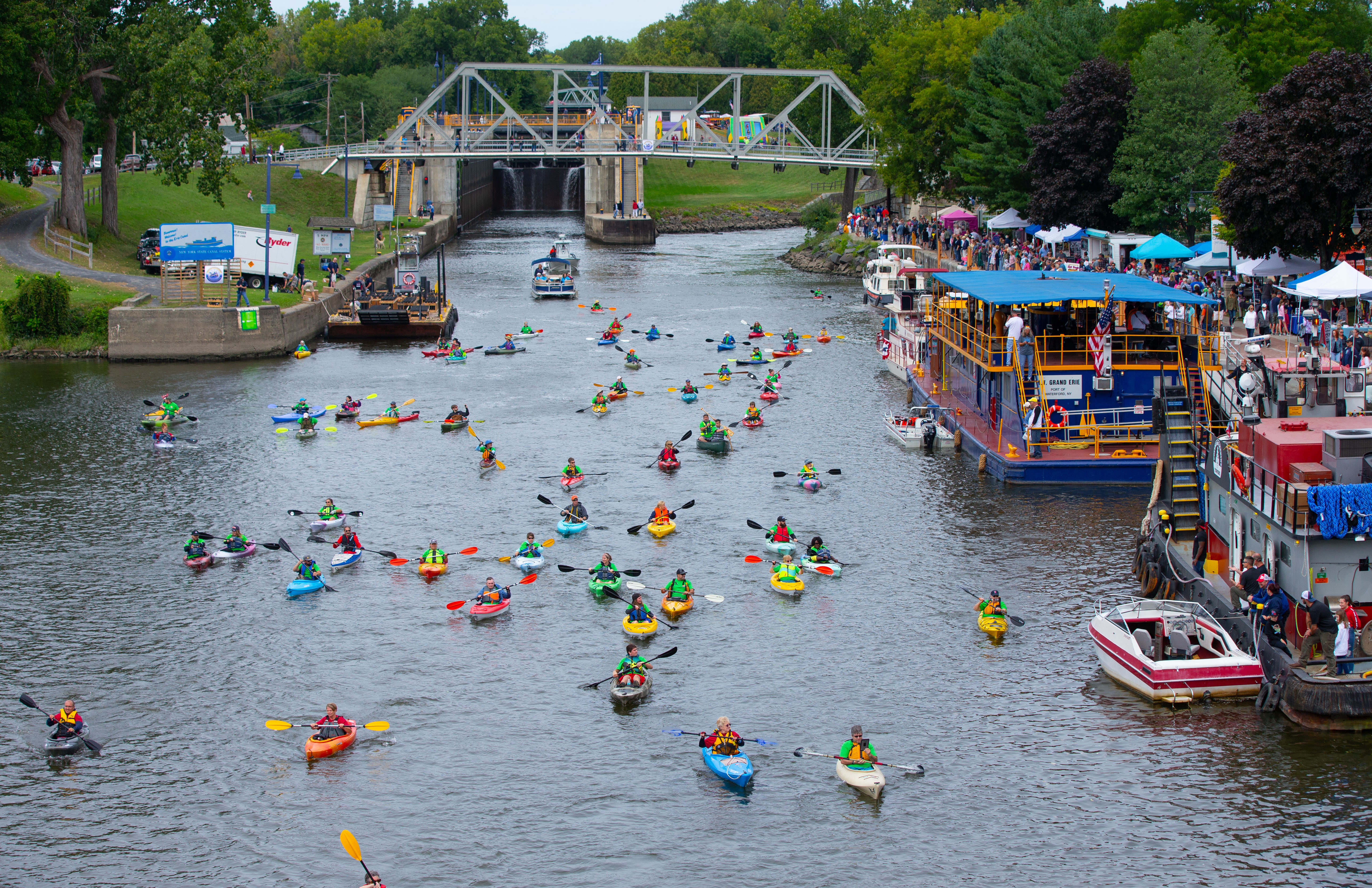 Picture of Boats on the Canal