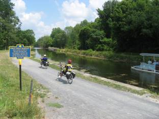 Biking the Canalway Trail